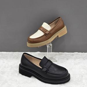 [탠디]여성 경량 블록 로퍼 X2HS42TP13 CAMEL BLACK 3DC JJ