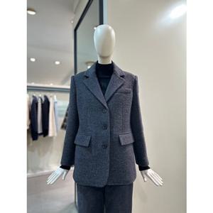 [CC콜렉트] 알파카 블렌드 테일러드 싱글 자켓 (C254MSF031)