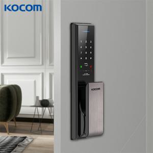 [방문설치] 코콤 KDL-AC9500 카드키 현관문 무타공 푸시풀 번호키 도어락 교체 설치