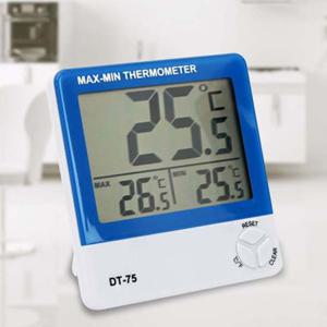 DT75 디지털 최고/최저 온도계 온도기 탁상용온도계 미니온도계 가정온도계 온도측정 거실온도기 표준온도계