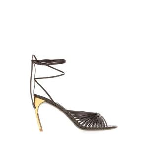 24SS 살바토레 페라가모 Chocolate 레더 샌들 773086006