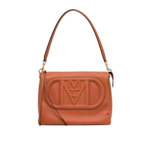 23FW Mcm Caramel 레더 미디움 Travia 숄더 백 MWRDALD02C8