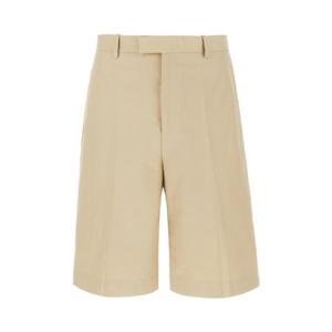 24SS 살바토레 페라가모 Cappuccino 코튼 bermuda 숏츠 77026009