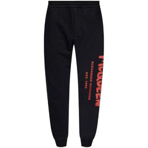 24FW 알렉산더 맥퀸 블랙 코튼 조거 688714QTAAB0509