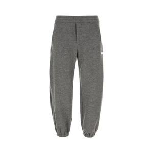 25SS 알렉산더 맥퀸 Grey 울 blend 조거 815003QXABO1313