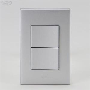 아남르그랑 스위치 아펠라 2구 1로 실버 소모품