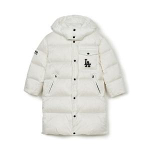 MLB키즈패딩 GQC 7ADJV0346-07WHS 바시티 스포츠 구스 롱다운 LA다저스