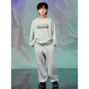 [탑텐키즈]MKF4IP3001 공용 플리스그래픽 니트셋업