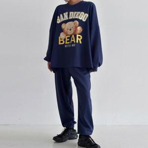 빅사이즈 511 베어위드미추리닝세트 DPOV552