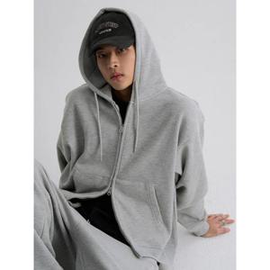 (455Y41LC13) [에잇세컨즈] 니트라이크 후드 집업  그레이