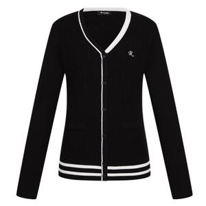 [레노마골프]25FW 여성 케이블 Y넥 케이블 니트 가디건 RWSCO720