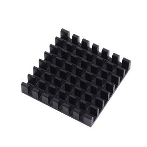 쿨러 방열판 알루미늄 25mmx25mmx5mm Black BB063 Coms 쿨러 방열판 알루미늄 25mmx25mmx5mm Black