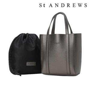 세인트앤드류스  (821E4BGA02) 여성 솔리드 스트링 파우치 & 미니 토트백