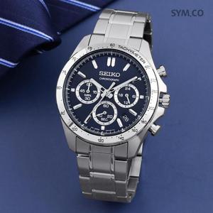 세이코 SBTR011 스피릿 크로노그래피 아날로그 캐쥬얼 남자 메탈 시계 c