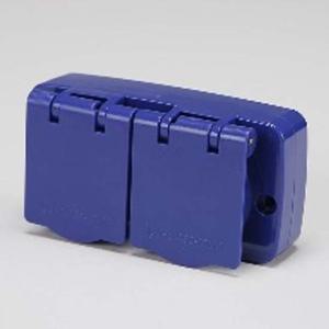 임시 가설 분전반용 방우형 노출 콘센트 2구16A 220V 건설 공사 산업 현장 캠핑장 야외 배전함 태양 부품 소모품 자재 파츠