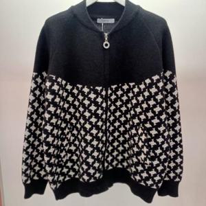 Destijl HC06 품넉넉한 집업 항공점퍼형 주머니 기모 니트가디건 D2543cd08B