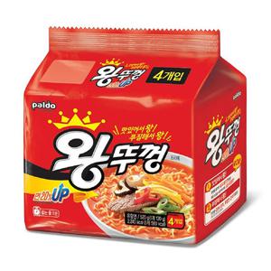 봉지라면 팔도 UP 왕뚜껑 130g 32개