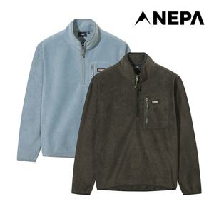 네파 남성 플러피 플리스 반집업 티셔츠 7L75464