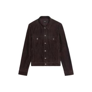 쟈딕앤볼테르 베이시스 버튼 스웨이드 재킷 RMOW01125