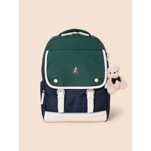 [빈폴키즈] 클래식 플랩 책가방  그린 (BI61D4U02M)