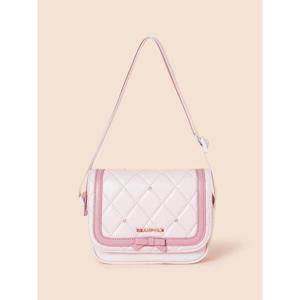 [빈폴키즈] 여아 리본 퀼팅 크로스백  아이보리 (BI61D2G020)