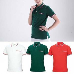 포인트 반팔 카라티 캐쥬얼 스포티 패션 의류