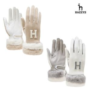 [헤지스골프] [인기] 헤지스여성 털장갑 평상겸용 골프장갑 HWGV5F701