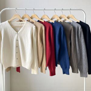 나야홍 / 빅사이즈아우터 V638L511 코디편한브이넥가디건 NO