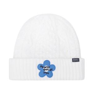 [파리게이츠] (521E4CPA41)여성 플로럴 패치 비니