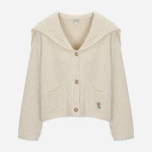 [써스데이아일랜드][여성]세일러 카라 니트 가디건(T258MCD235W)