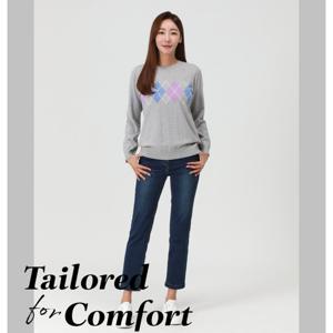 [피에이티]피치 기모 일자 데님 팬츠 1J82631