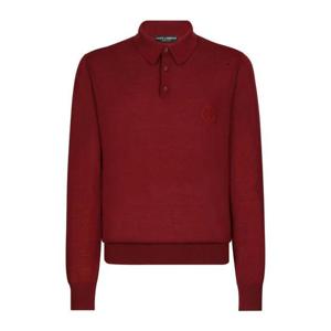 25 FW 돌체앤가바나 로고 자수 캐시미어 폴로 셔츠 GXR45ZJAWV6 TP432444555