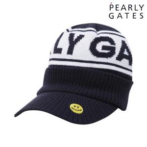 파리게이츠 (531D4CPA02) 공용 스마일 레터링 배색 비니 캡