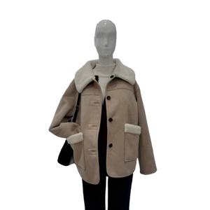 [숲]양면  포켓 인조  무스탕  SBBMU31K