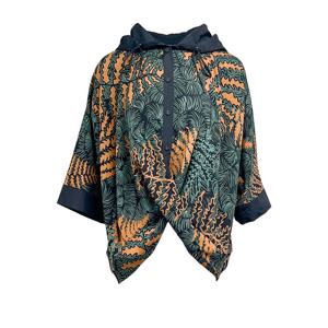 [데시데]꼬임디테일 후드 블라우스 DNW102