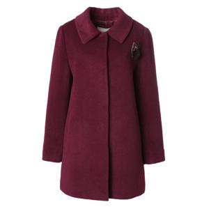 [벨리시앙]수리 알파카 앙고라 혼방 하프 코트 HC4402