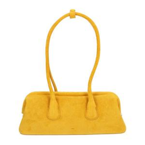 오소이 스웨이드 텍스처 숄더백 25FB01018289 SUEDEMUSTARD