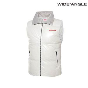 [와이드앵글]  WMW23613W3  CO PRO 샤이니 다운 베스트 M (Off White)