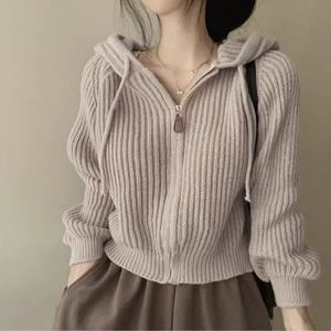 [올리비에스클로젯] 후드 나그랑 집업 가디건_O2411CD064D