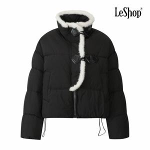 [르샵] 퍼 트리밍 더플 스트링 패딩 점퍼 (BPBJP006A)