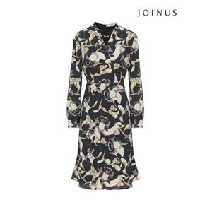 [조이너스][조이너스]패턴 미디 원피스-JW22OF1001672C