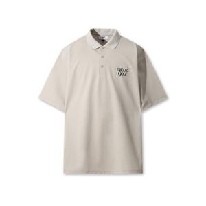 [왁]왁 KAJIMURA 유니 피케 칼라 티셔츠 WMTCA25554BEL