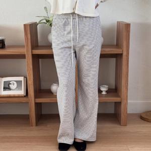 나야홍 / 아이우먼 스포티단가라밴딩팬츠 YPV682M511 빅사이즈