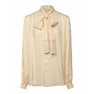 [VALENTINO] 라프리마 여성 블라우스 실크 7B3AEAT793LET5 화이트 /8