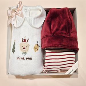 [밍크뮤](IV)쁘띠루돌프SET바디슈트  35C13-604-010