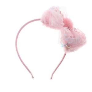 [프렌치캣(정상)]PK 리본 퍼 헤어밴드 Q56DG5021