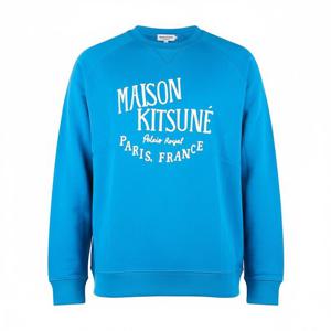 메종키츠네 남성 팔레로얄 맨투맨 (LM00306KM0001 SAPPHIRE)