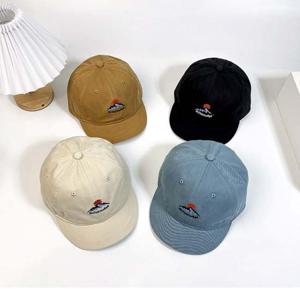 데일리 마운틴 빈티지 스타일 숏챙 볼캡모자 야구모자