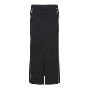 [베스띠벨리]레터링 배색 라인 슬릿 니트 SET 스커트 BJSBI1341