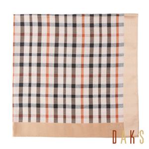 [닥스 손수건] 닥스 기본체크손수건 (D) DDO1215 베이지